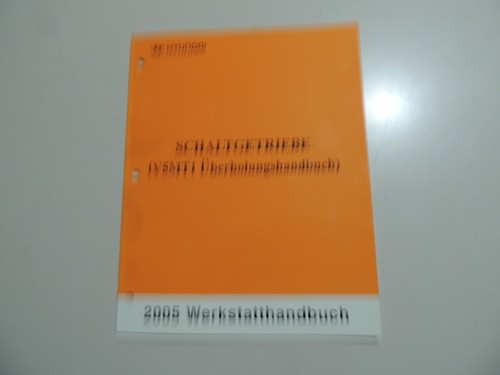 Werkstatthandbuch - , (heft)